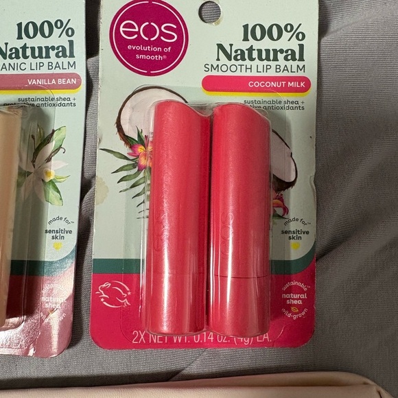 Clear Cosmetic Bag with Unopened Beauty Supplies - Picture 3 of 5